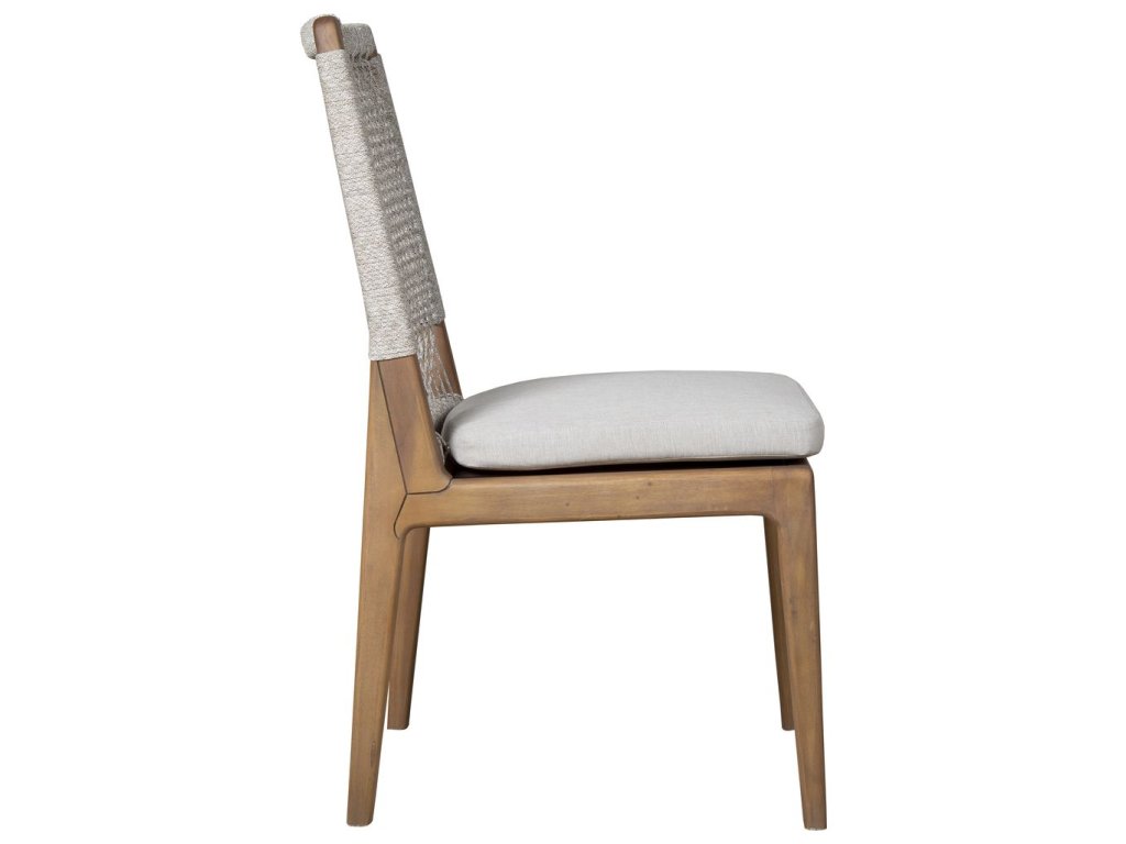 Side Chair in Mahogany Taupe - Alternative View