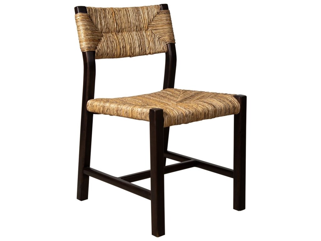 Side Chair in Natural Abaca