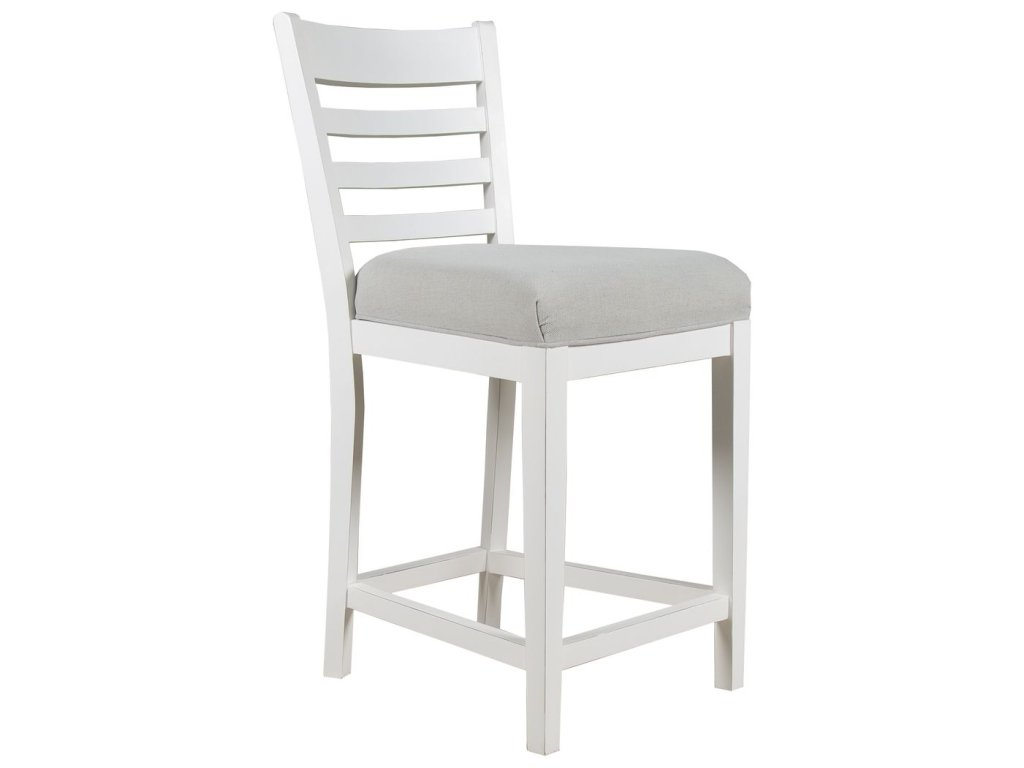 30inch Barstool in Hampton White