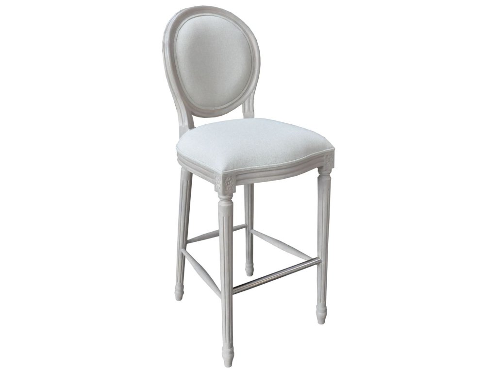 24inch Barstool in Coastal Grey