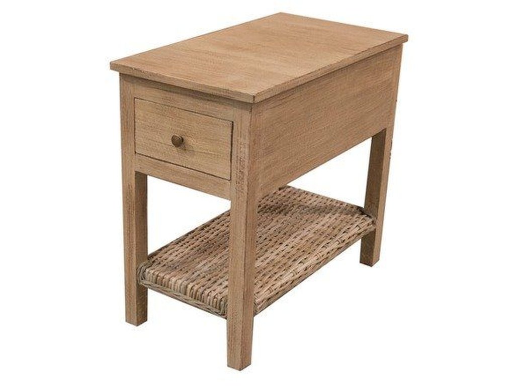 Accent Table in Grey Wash