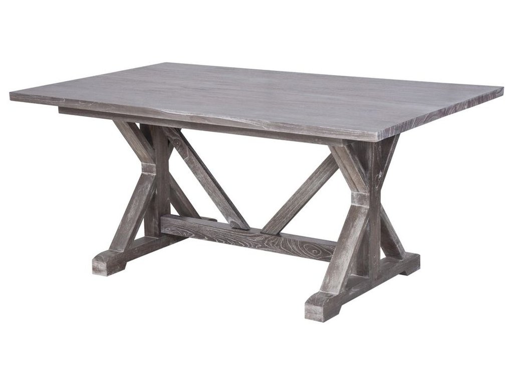 Rectangular Dining Table in Vintage Smoke