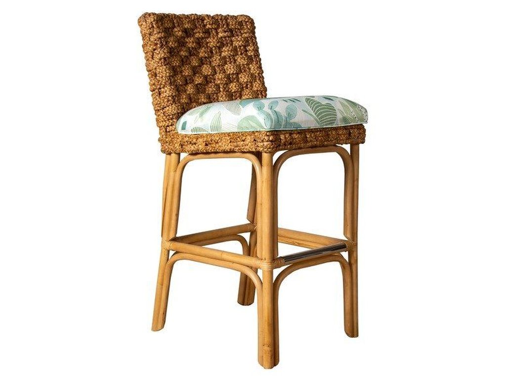 30inch Barstool in Braided Hyacinth