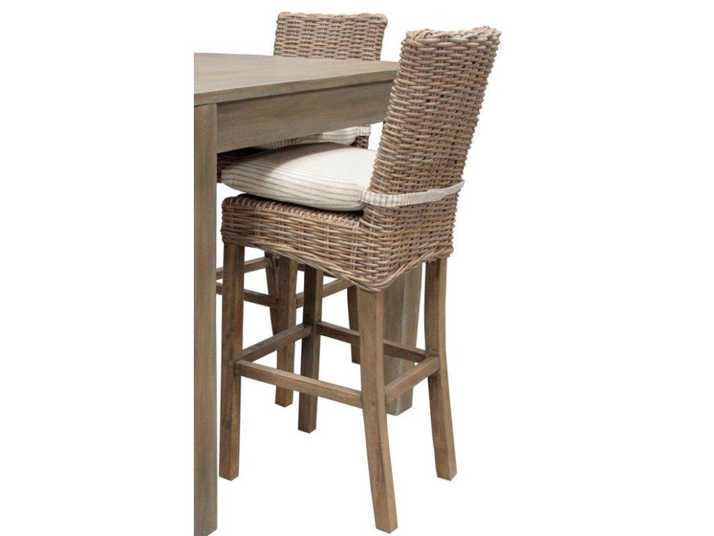 30inch Barstool in Grey Wash