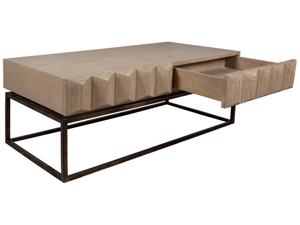 Coffee Table in Modern Grey - Alternative View