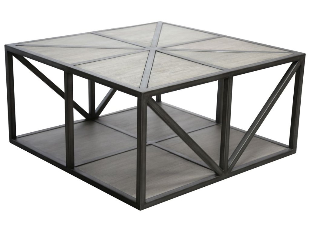 Cocktail Table in Silver Pearl