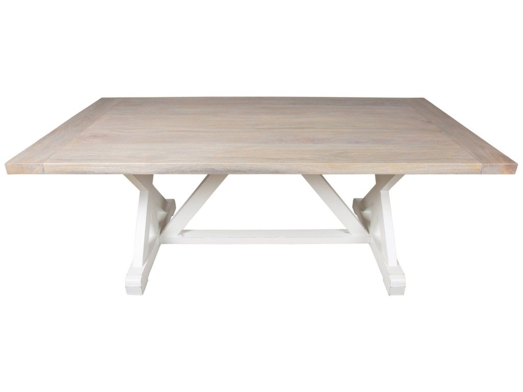 Rectangular Dining Table in Hampton Grey - Alternative View