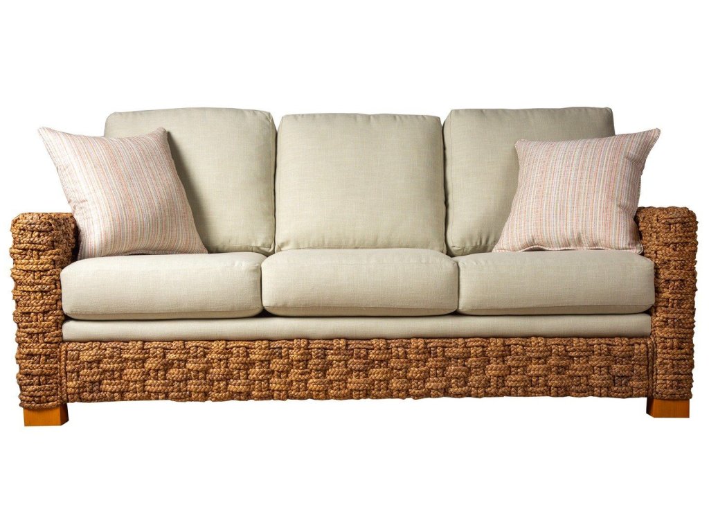 Swivel Glider in Braided Hyacinth - Alternative View