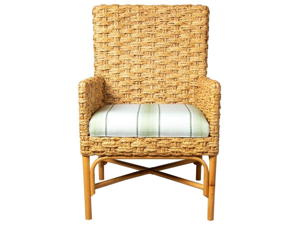 Game Chair in Braided Hyacinth - Alternative View