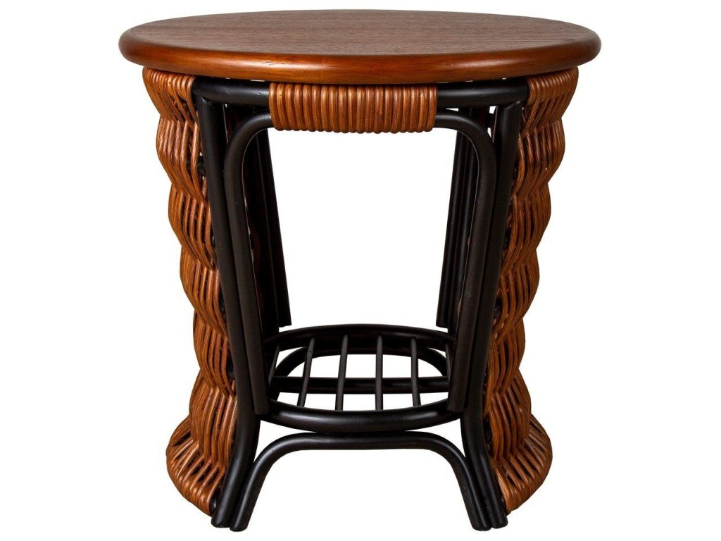 Lamp Table in Espresso - Alternative View