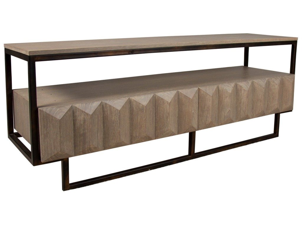 Plasma Stand in Modern Grey