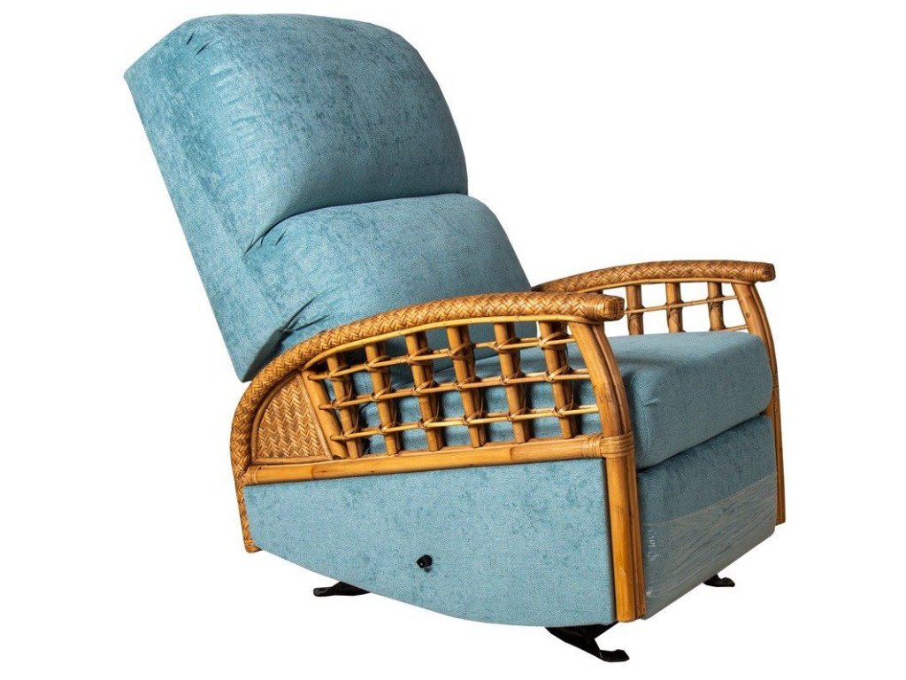 Recliner Glider in Java Natural (Set of 2) - Alternative View