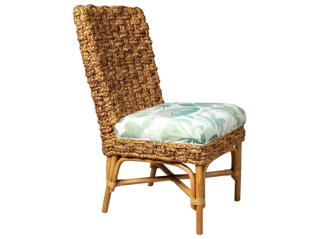 Side Chair in Braided Hyacinth