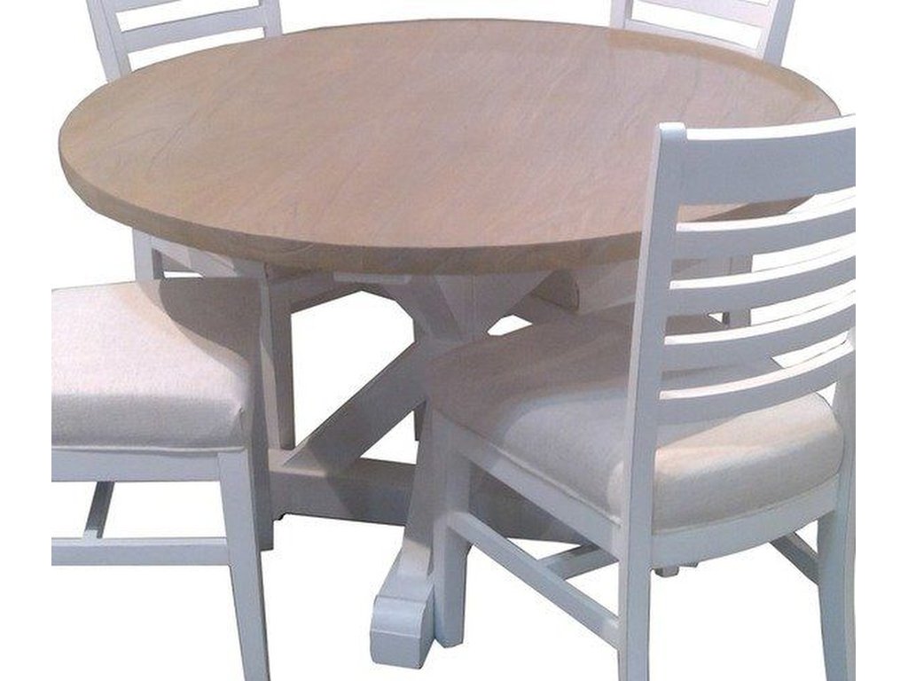 Round Dining Table in Hampton Grey