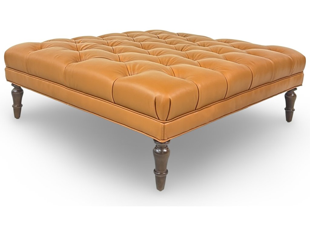 48" Square Tufted Ottoman