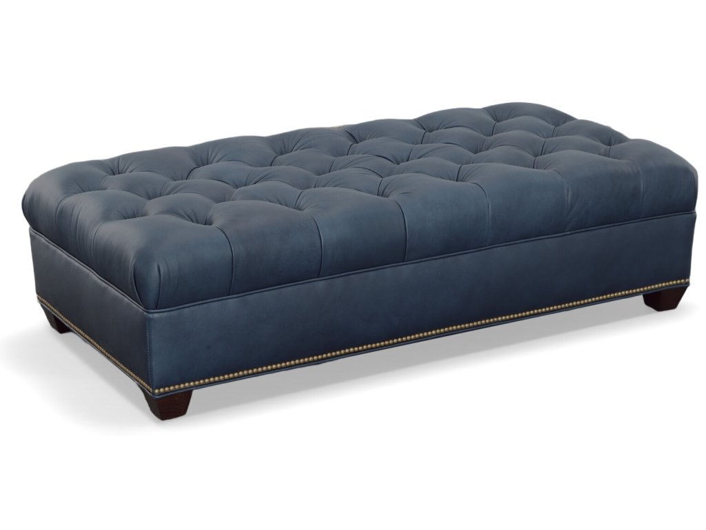 56" x 27" Rectangle Tufted Ottoman