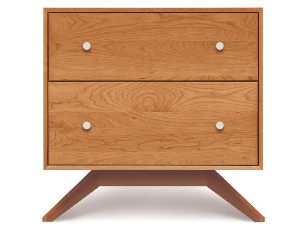 Copeland Furniture Astrid – 2 Drawer Nightstand, alternate view