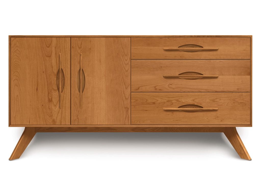 Copeland Furniture Audrey 3 Drawers on left, 2 Doors on right Buffet Buffet Cabinet