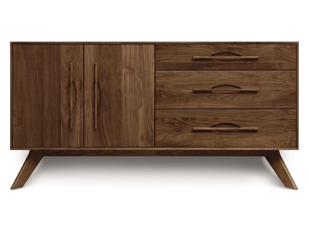 Copeland Furniture Audrey 3 Drawers on left, 2 Doors on right Buffet Buffet Cabinet, alternate view