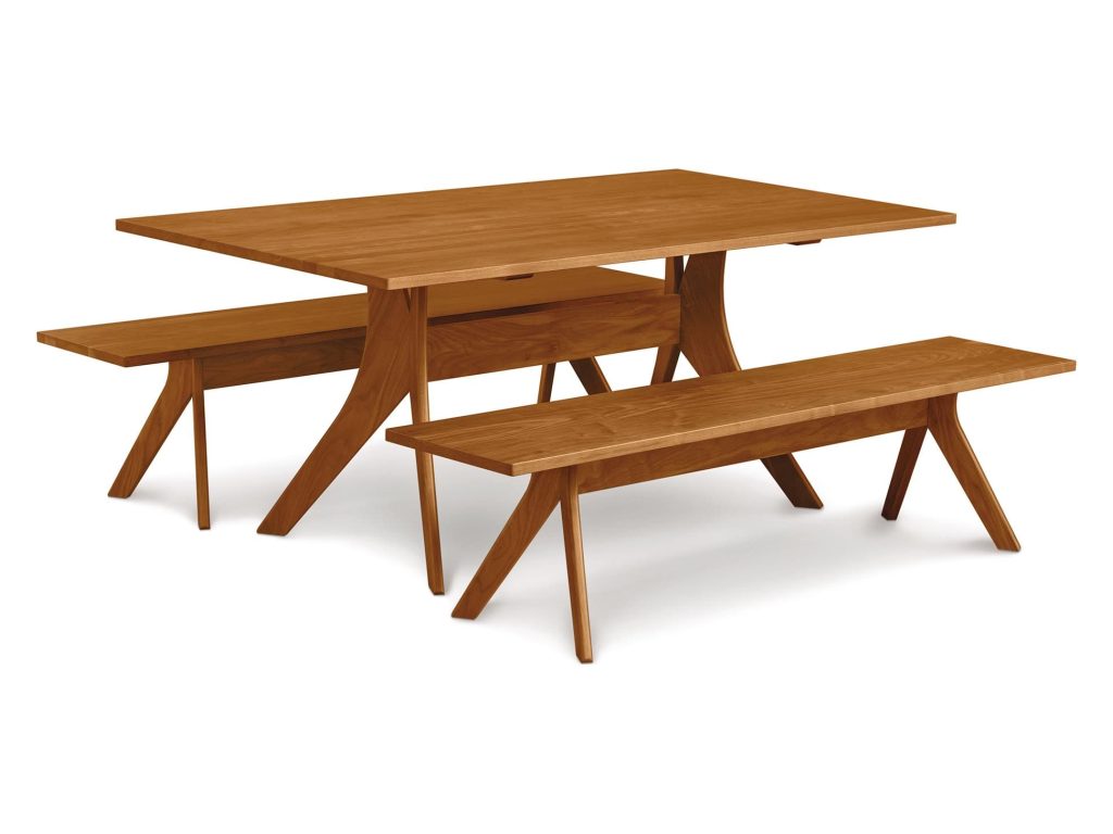 Copeland Furniture Audrey Fixed Top Table, alternate view