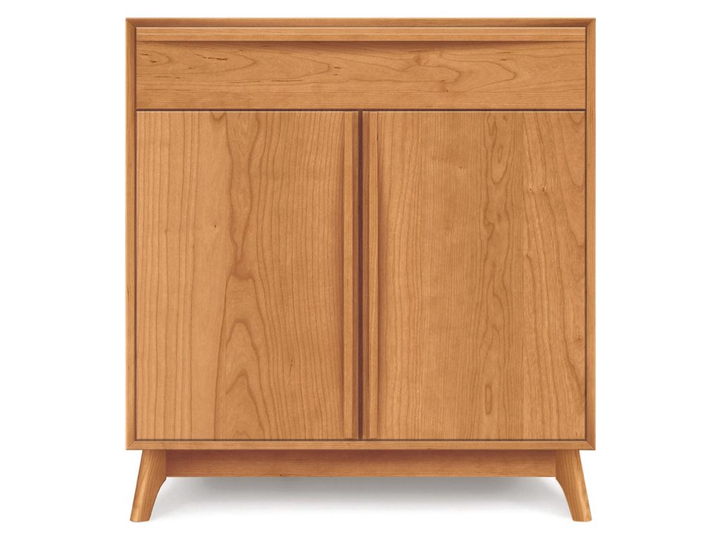 Copeland Furniture Catalina 1 Drawer over 2 Door Buffet Buffet Cabinet, alternate view