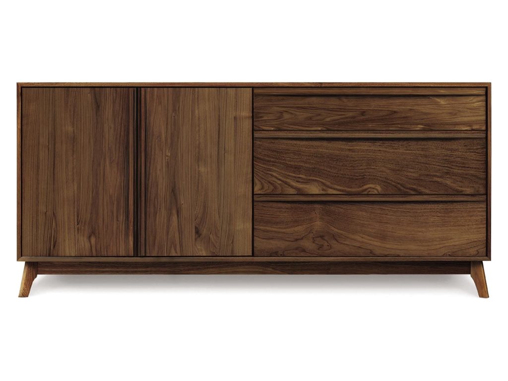 Copeland Furniture Catalina 3 Drawers on Right, 2 Doors on Left Dresser