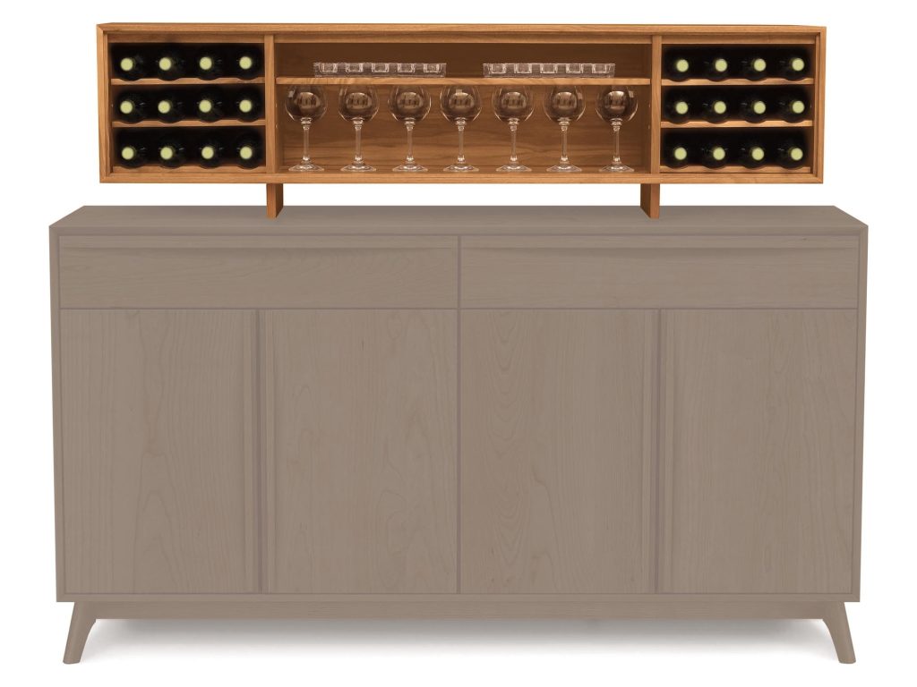 Copeland Furniture Catalina Buffet 16″ Hutch Hutch Cabinet, alternate view