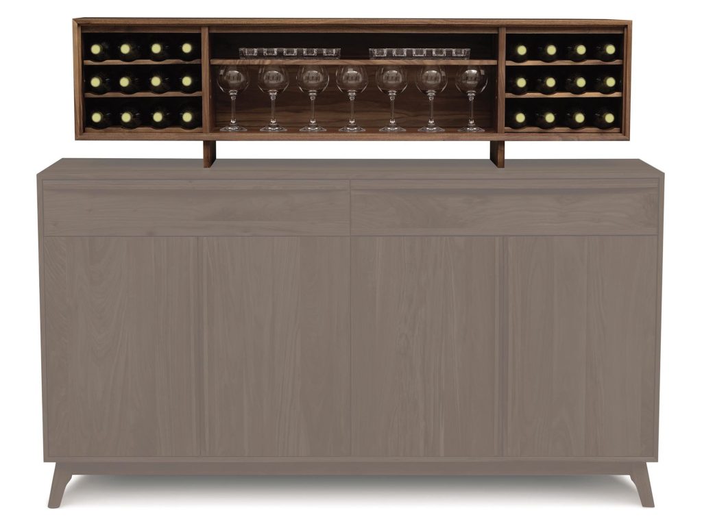 Copeland Furniture Catalina Buffet 16″ Hutch Hutch Cabinet