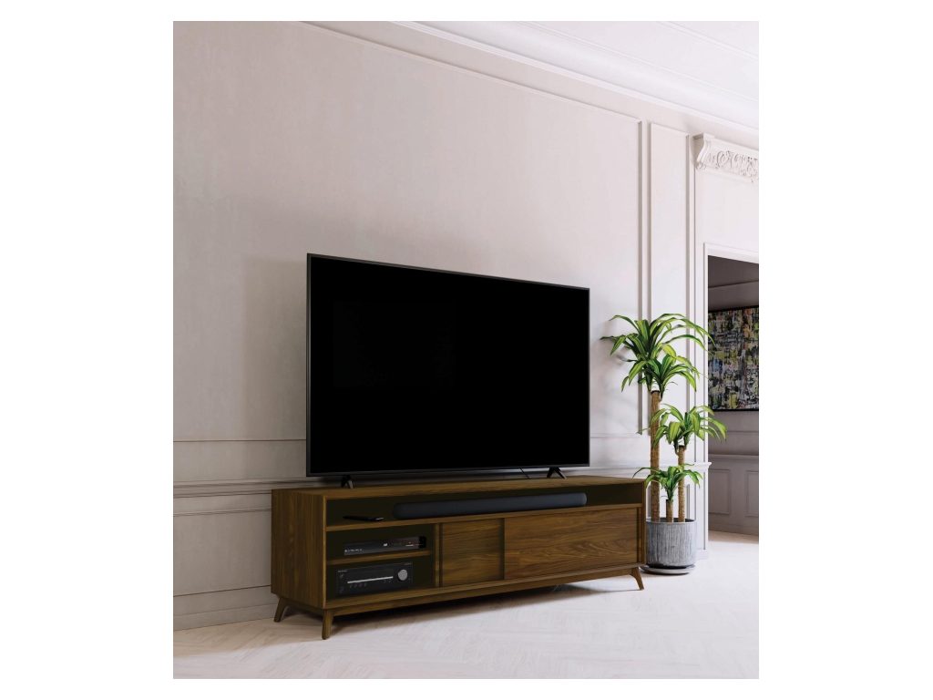 Copeland Furniture Catalina 79” Wide, Low Height 2 Door Media Cabinet, alternate view