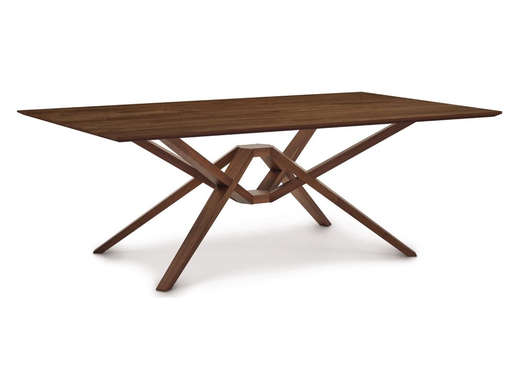 Copeland Furniture Exeter Rectangular Fixed Top Table