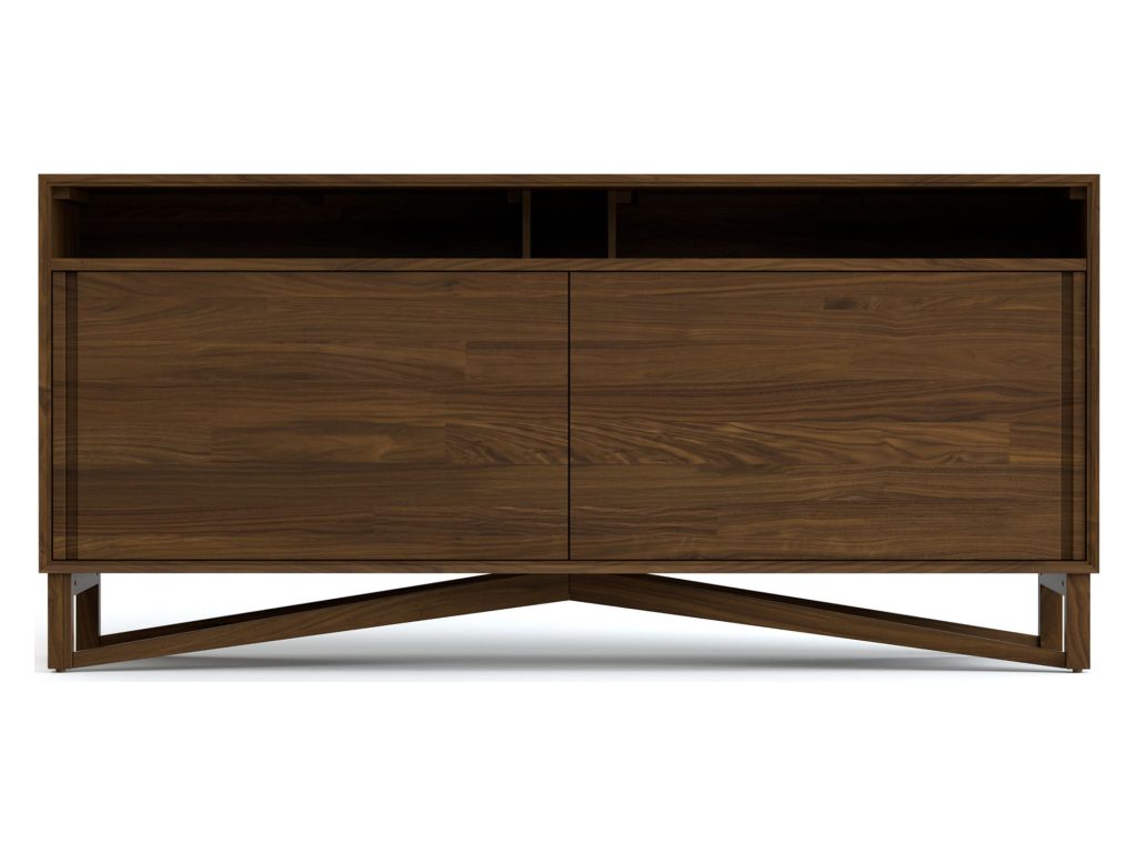 Copeland Furniture Exeter 66” Wide, High Height 2 Door Media Cabinet