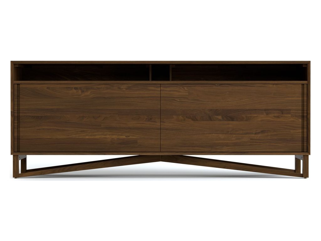 Copeland Furniture Exeter 79” Wide, High Height 2 Door Media Cabinet