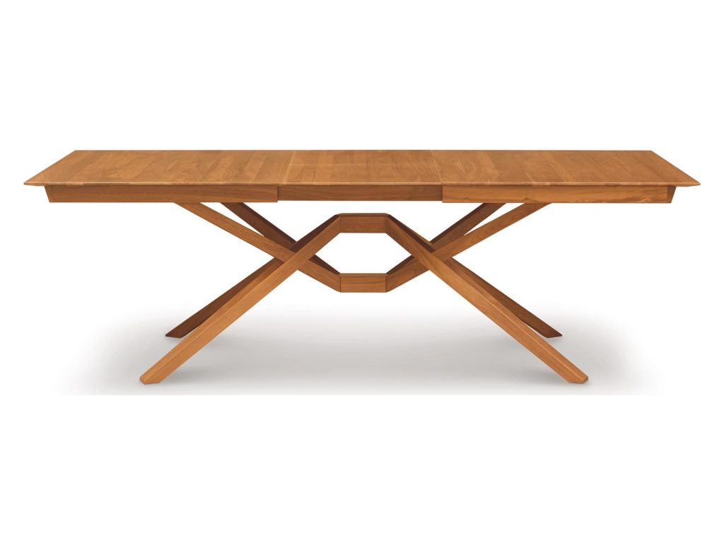 Copeland Furniture Exeter Single Leaf Extension Table, alternate view
