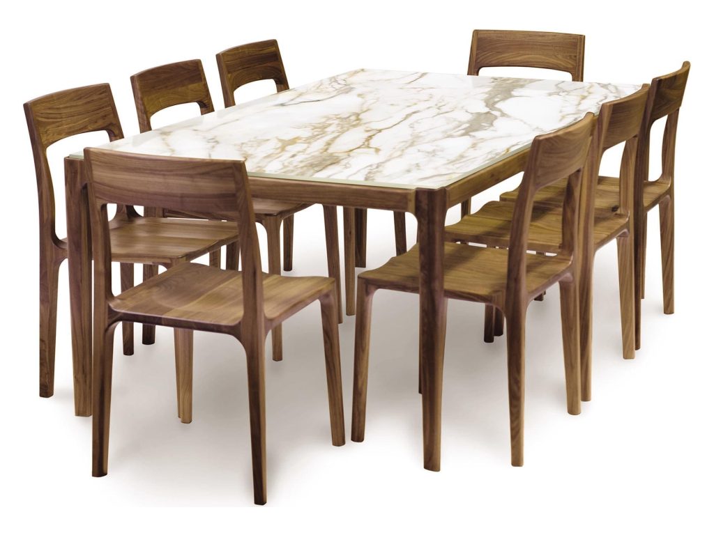 Copeland Furniture Lisse Sintered Stone Top Table, alternate view