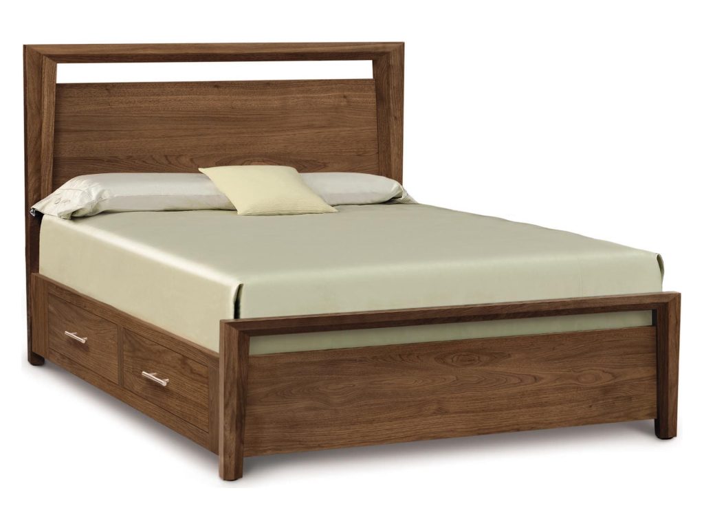 Copeland Furniture Mansfield Storage Bed with 49″H Headboard, alternate view