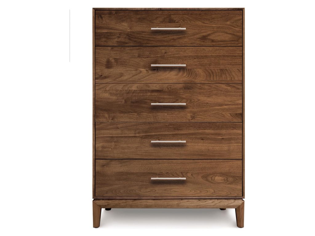 Copeland Furniture Mansfield 5 Drawer Wide Dresser, alternate view