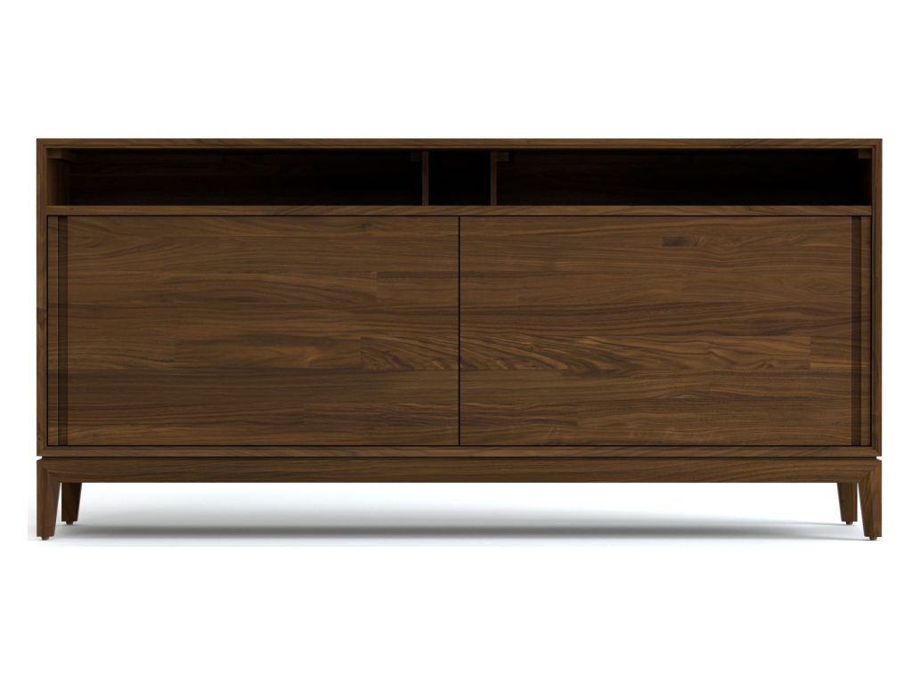 Copeland Furniture Mansfield 66” Wide, High Height 2 Door Media Cabinet