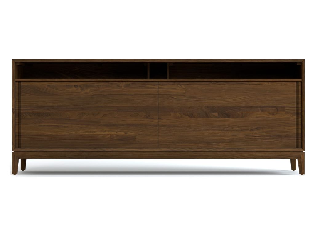 Copeland Furniture Mansfield 79” Wide, High Height 2 Door Media Cabinet