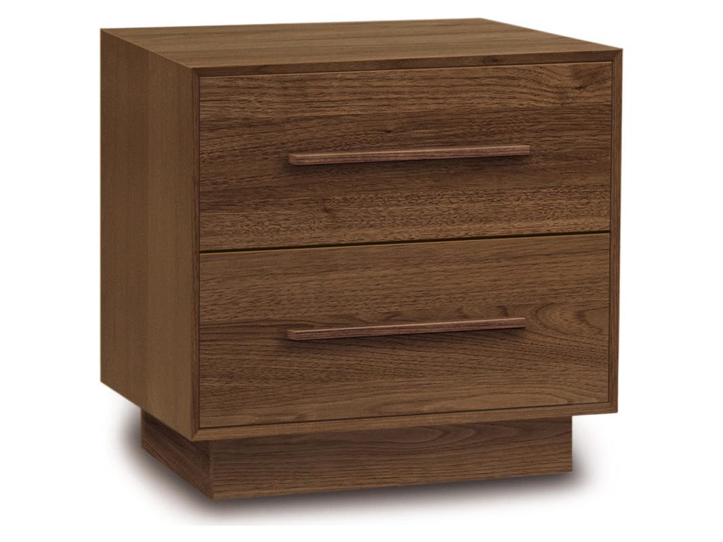 Copeland Furniture Moduluxe 2 Drawer Nightstand, alternate view