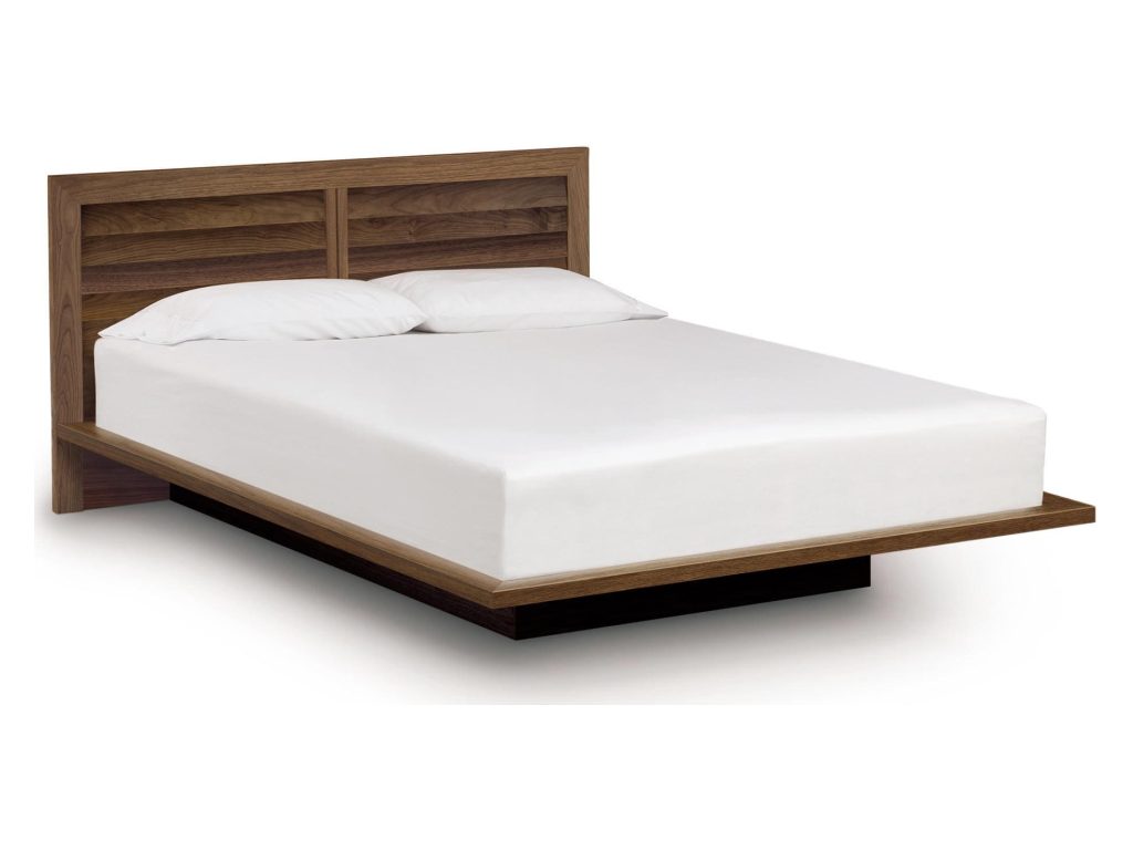 Copeland Furniture Moduluxe Bed with 35″ Clapboard Headboard