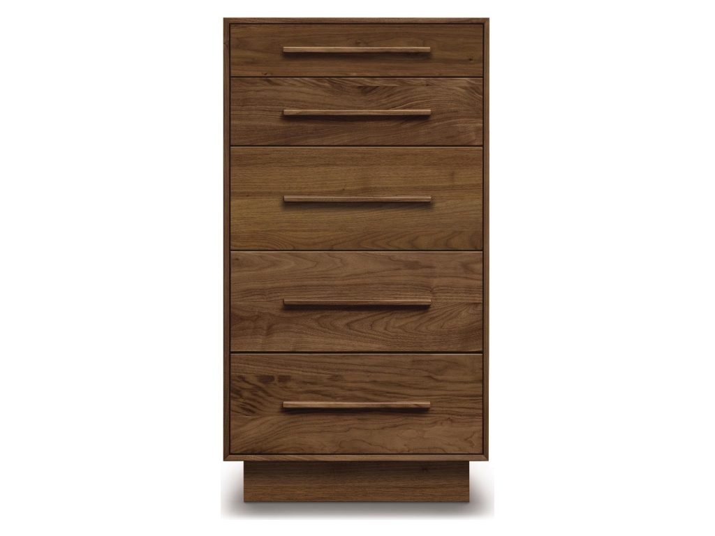 Copeland Furniture Moduluxe 5 Drawer Narrow Dresser