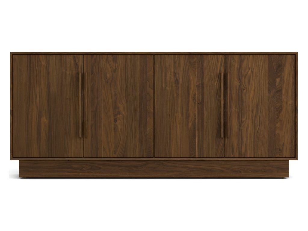 Copeland Furniture Moduluxe 66” Wide, High Height 4 Door Storage Console Console Table