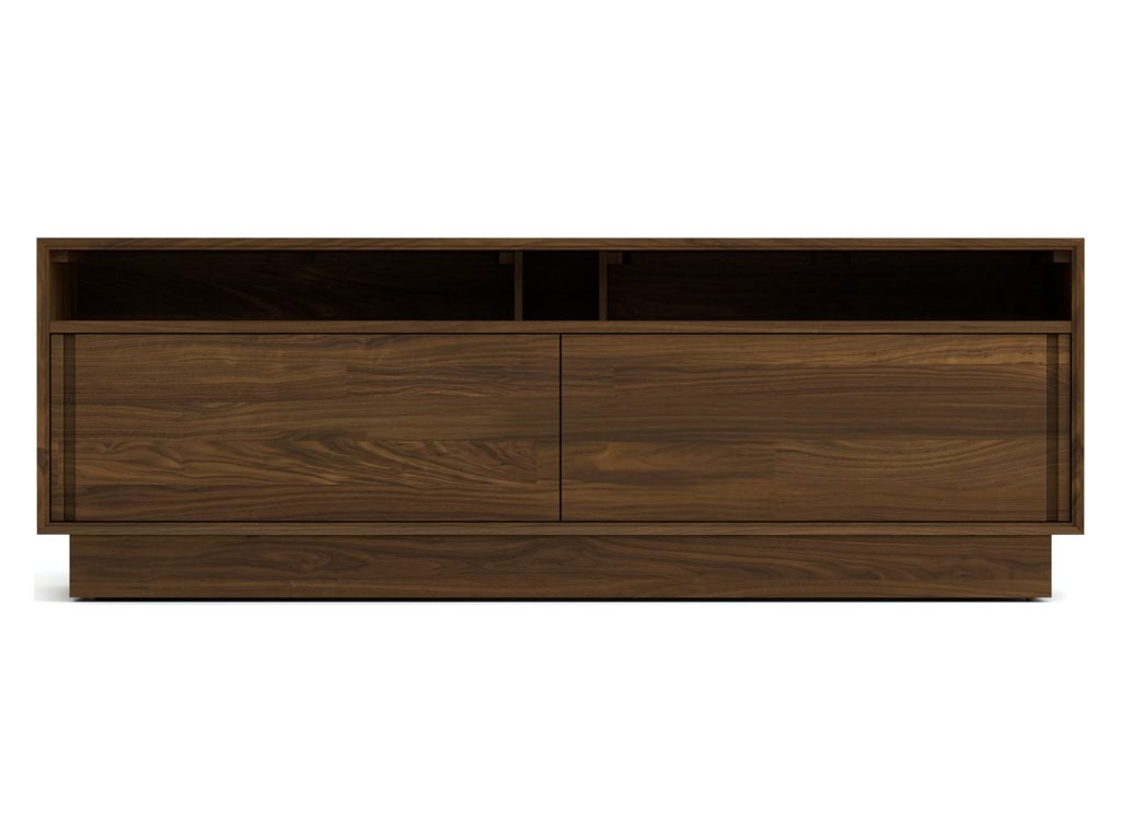 Copeland Furniture Moduluxe 66” Wide, Low Height 2 Door Media Cabinet