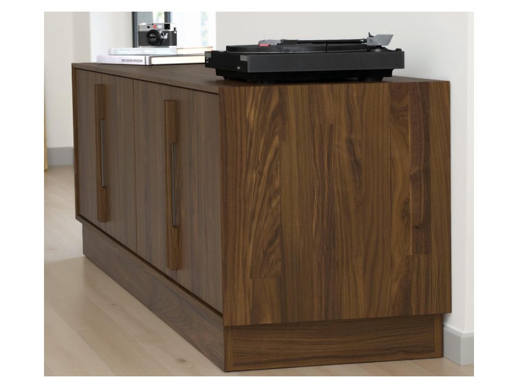 Copeland Furniture Moduluxe 66” Wide, Low Height 2 Door Media Cabinet, alternate view