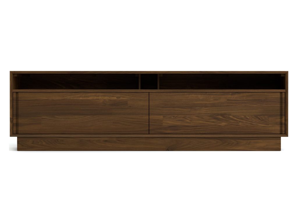 Copeland Furniture Moduluxe 79” Wide, Low Height 2 Door Media Cabinet