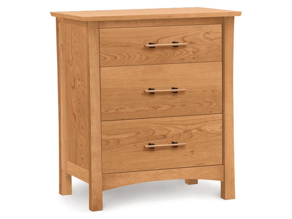 Copeland Furniture Monterey 3 Drawer Dresser, alternate view