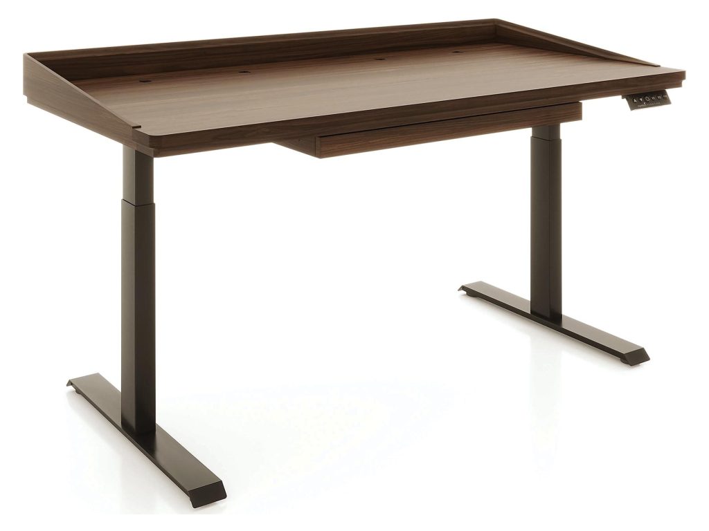 Copeland Furniture Odin 30″ x 60″ Sit-Stand Desk with Pencil Drawer