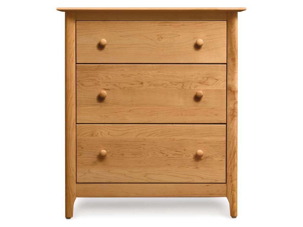 Copeland Furniture Sarah 3 Drawer Dresser, alternate view