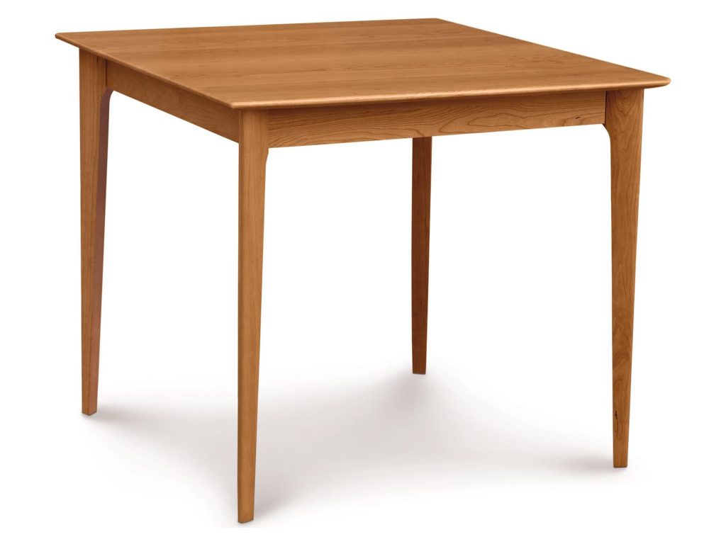 Copeland Furniture Sarah Square Fixed Top Table, alternate view
