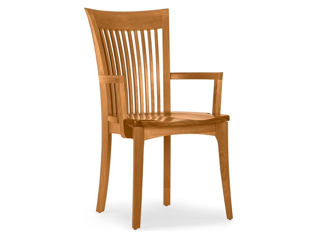 Copeland Furniture Sarah Wood Seat Armchair Arm Chair